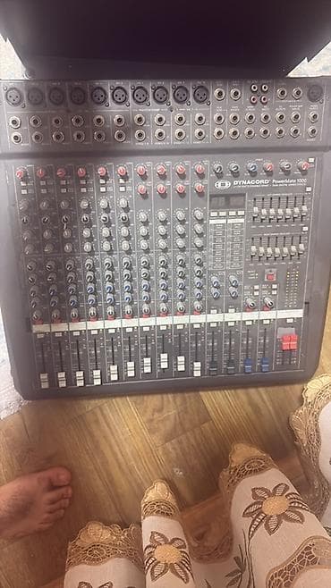 akustik gitara simi: Dynacord PowerMate 1000 – gücləndiricili miks pult - Model: Dynacord — 2