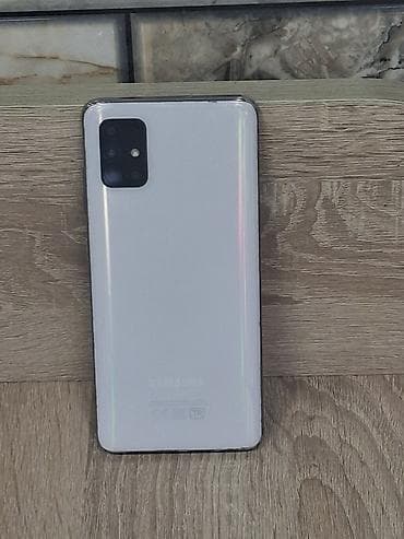 samsung a71 64 gb: Samsung Galaxy A51, 128 GB, rəng - Ağ, İki sim kartlı — 4