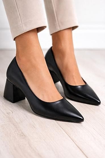 Tuflilər, Ölçü: 36, rəng - Qara, İşlənmiş