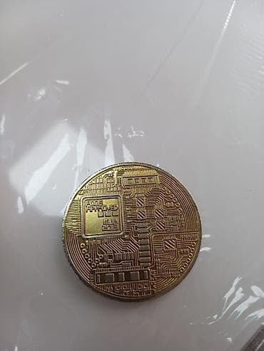 Məhsul: Bitcoin temalı kolleksiya sikkəsi Təsvir: - Ön üz: Ortasında — 2