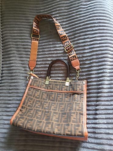 Skanerlər: Original FENDİ Brendının Gözəl keyfiyyətli rahat davamlı çanta, ideal — 1
