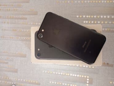 irshad telecom iphone 7: IPhone 7, 32 GB, Qara, Barmaq izi — 1