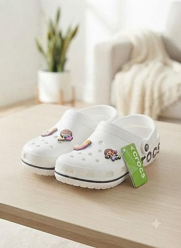 sabolar: Crocs Classic ağ rəngli klonlar - Rəng: ağ - Model: Classic Clog - — 1
