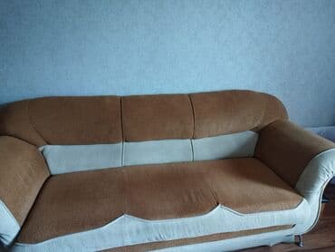 Divan və kreslo dəstləri: İşlənmiş, Divan, 2 kreslo, Bazalı, Açılan