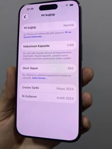 Video oyunlar və konsollar: IPhone 15 Pro, 128 GB, Natural Titanium, Face ID — 7