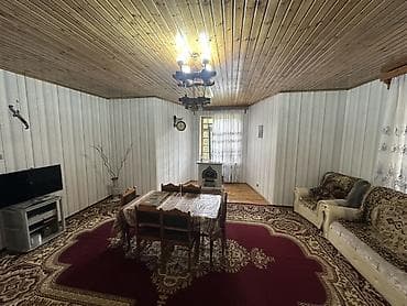 sumqayit kiraye evler heyet evi: Dağ mənzərəli, həyətində hovuzlu və manqallı geniş 8yerlik kend evi — 3