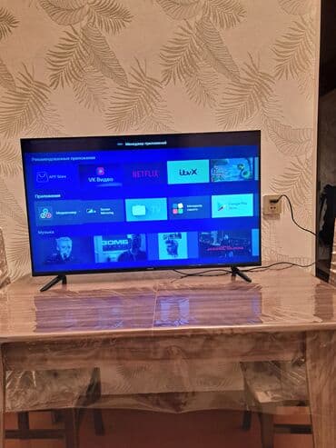 Proyektorlar: İşlənmiş Televizor Zimmer LED ekran 43" 4K (3840x2160) — 2