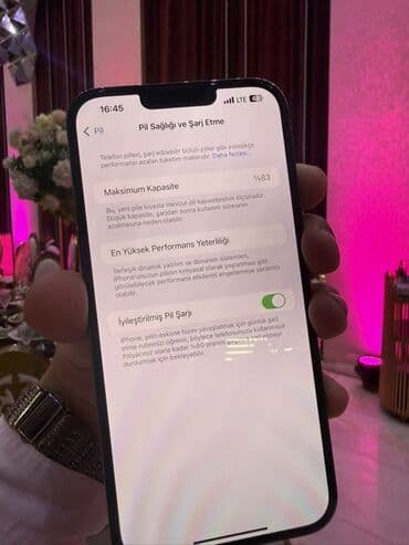 pubgi mobile: IPhone 13 Pro Max, 128 GB, Sierra Blue, Zəmanət, Barmaq izi, Simsiz şarj — 3