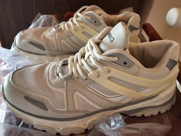 platforma qadın krossovkaları: Ölçü: 37, rəng - Ağ, İşlənmiş — 2