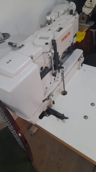 setka toxuyan aparat: YAMATA sənaye tikiş maşını – kalonka/coverstitch (interlok) tipli — 1