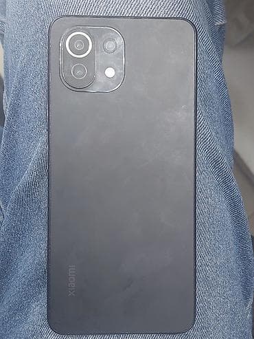 telefon kabro: Xiaomi 11 Lite, 256 GB, rəng - Boz, 
 İki sim kartlı — 2