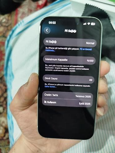 iphone 15 sade: IPhone 15, 128 GB, Yaşıl, Zəmanət — 3