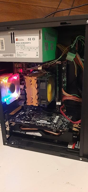 hyper x cloud 2: I5 3470 8ram 120ssd r9 270x 2gb Büdcənizə uyğun pc yığılır — 2
