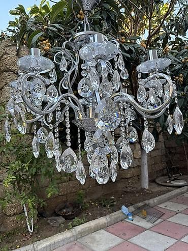 ucuz çılçıraqlar: Çılçıraq, 8 lampa, Metal — 3