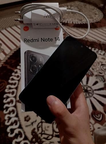 Redmi Note 14, 128 GB, rəng - Göy, Barmaq izi