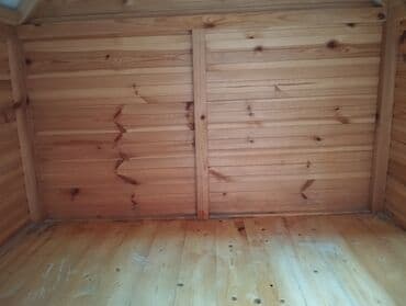 Opel: Taxta it evi - Material: təbii ağacdan yığılma, iç və çöl səthləri — 6