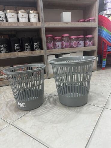 zibil qutusu: Ofis və ev üçün zibil qabı – praktik və rahat Plastik zibil qutusu – — 1