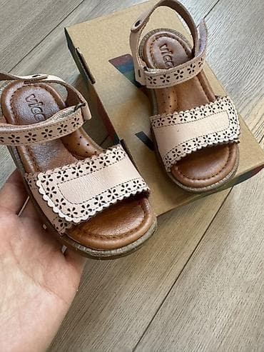 Vicco dəri sandalet. 24 ölçü. Yeni kimidir. İçliyi ortopedik üstü dəri — 1