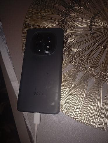 Poco M8, 256 GB, rəng - Qara, Barmaq izi