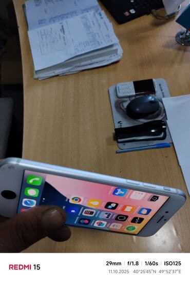 купить айфон се 2020: IPhone SE 2020, 64 GB, Gümüşü, Barmaq izi — 4