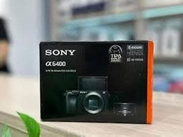 sony 2500: Sony Alpha a6400 (ILCE-6400) – E-mount güzgüsüz fotoaparat 16-50mm - — 1