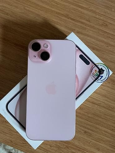 IPhone 15, Çəhrayı, Face ID lalafo.az -da IPhone 15, Çəhrayı, Face ID