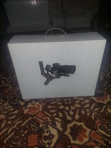 ведро на колесах: Zhiyun Weebill-S kameralar üçün 3 oxlu stabilizator Xüsusiyyətlər: - — 1