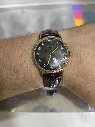 rolex saati: İşlənmiş, Qol saatı, Luch, rəng - Qızılı — 1