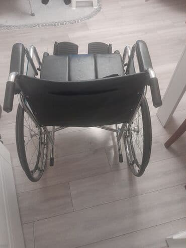 icare: Məhsul: Mexaniki əlil arabası (toilet qablı) Xüsusiyyətlər: - — 4