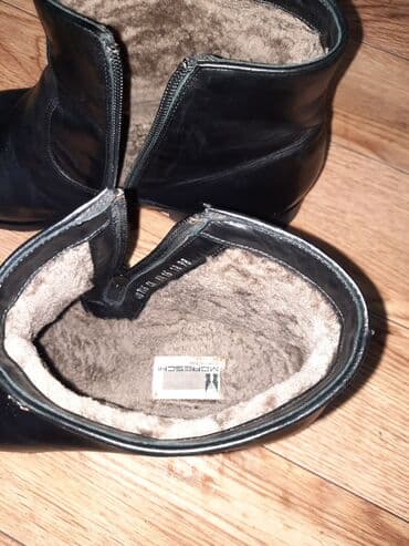 Женская обувь: Məhsul: kişi üçün qışlıq dəri botlar MORESCHI FİRMASI ARJİNAL İTALİYA — 8