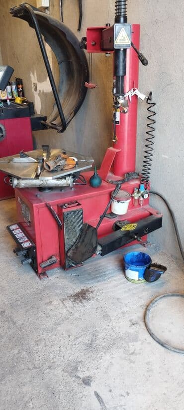 купить бетономешалку бу: Təkər servisi üçün tam komplekt avadanlıq - Təkər balanslama aparatı — 2