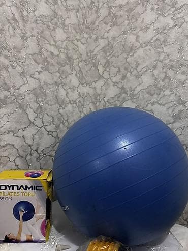 Мячи: Dynamic Pilates Topu – 65 sm - Çapı: 65 sm - Rəng: mavi - Material — 1