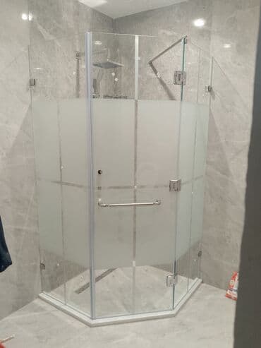 Şüşə və metaldan hazırlanmış, duş qəbulu üçün nəzərdə tutulmuş kabin lalafo.az -da Şüşə və metaldan hazırlanmış, duş qəbulu üçün nəzərdə tutulmuş kabin