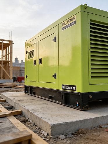 yaşil: Dizel generatorlar – sənaye və kommersiya obyektləri üçün səssiz — 3