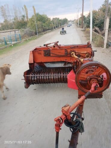 traktor teker satisi: Saman presi – qoşqu tipli, kardandan ötürücülü - Tip: Traktora — 2
