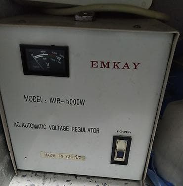 EMKAY AC Automatic Voltage Regulator – Model: AVR-5000W - Güc: 5000 W
