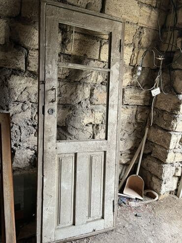 Taxta giriş/qapı dəsti Eni72 hundurluk 1.90 - Material: kütük taxta