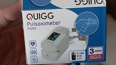 tibbi uniforma: QUIGG barmaq ucu pulsoksimetri - Barmaq ucu üçün kompakt oksigen — 2