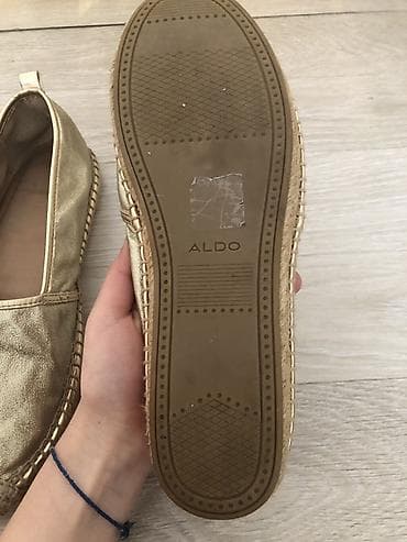 derihan ayaqqabi: Aldo, Ölçü: 38, rəng - Qızılı, Yeni — 5