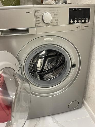 demi qapi: REGAL TY 6442 S ön-yükləməli paltaryuyan maşın - Yük: 6 kq - Enerji — 1