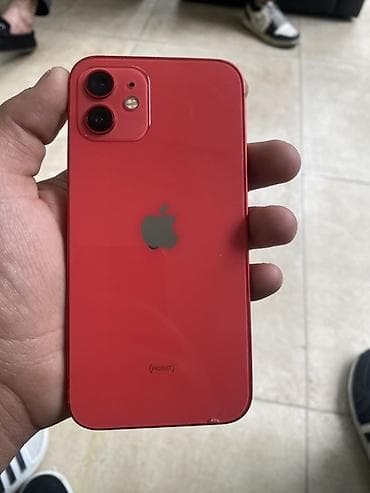 dubayski iphone 14 pro: IPhone 12, 64 GB, Qırmızı, Face ID — 2