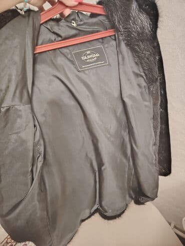 баку седерек шубы: Qara rəngli təbii kürk paltosu - Brend/etiket: Fur Natural — 2