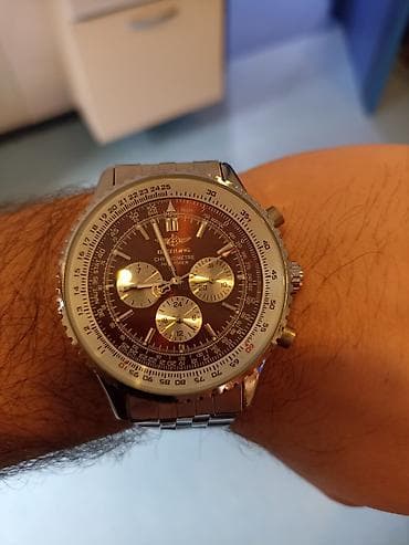 İşlənmiş, Qol saatı, Breitling, rəng - Qəhvəyi