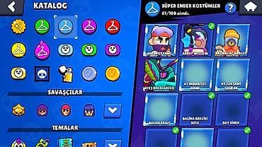 Bədənə qulluq: Brawl Stars hesabı üçün geniş kostyum kataloqu - Kateqoriyalar — 4