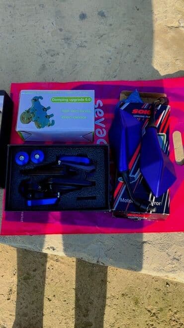 Yağlar və avtokimyəvi maddələr: Motosiklet üçün aksesuar dəsti - Arxa görüntü güzgüləri: SOKO — 2