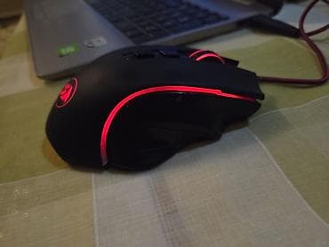 printer satilir: Gaming siçanı – USB ilə qoşulan, LED işıqli Redragon Griffin RGB oyun — 3