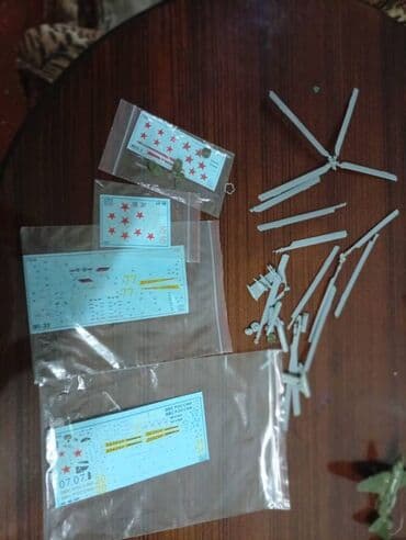 heykel at: Plastik modellər ZVEZDA özün düzəlt firmasının plastikdən olan — 3