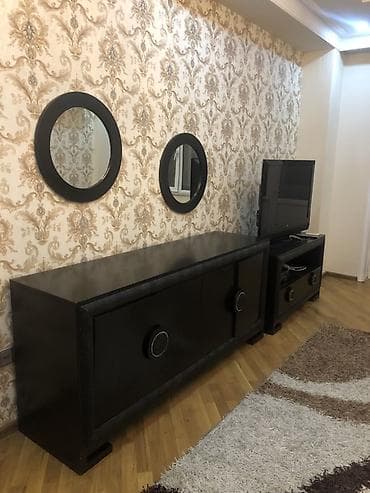 bag evi ucun stol stul: Qonağ otağı üçün dəst mebellər.Uqlavoy divan,açılan stol və stulları — 5