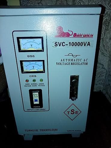 soba islenmis: Orient Wealth SVC-10000VA avtomatik AC gərginlik tənzimləyicisi - — 1