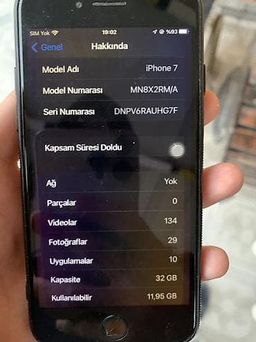 телефоны в бишкеке бу: IPhone 7, 32 ГБ, Черный, Битый — 3